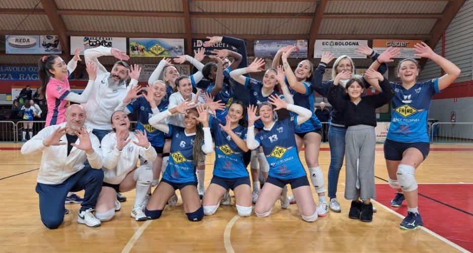 Fatro Ozzano- Calderara 3-0 (25-18; 25-18; 25-14)
