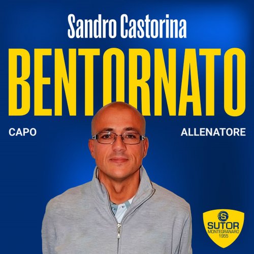Sutor Basket Montegranaro, Sandro Castorina  il nuovo capo allenatore dei gialloblu