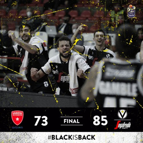 LBA, 5° giornata: Openjobmetis Varese – Virtus Segafredo Bologna: 73 – 85