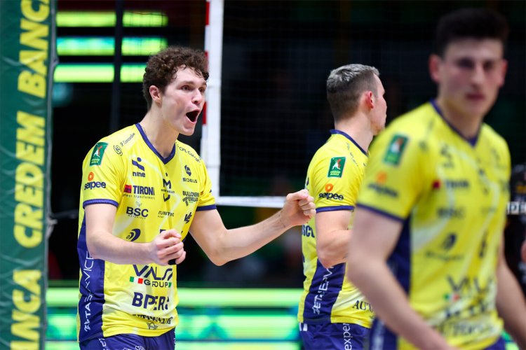Volley Modena  vs  Itas Trentino il pre partita