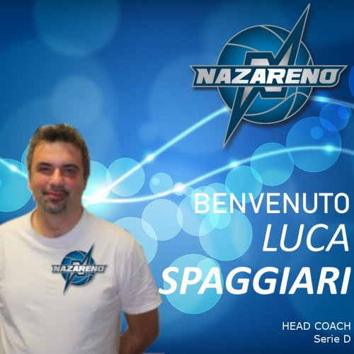 Luca Spaggiari č il nuovo head coach della Nazareno Carpi