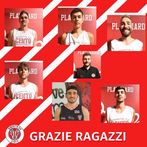 Benedetto XIV Tramec Cento : Rossi, Morici , Vitale e Paesano ai saluti