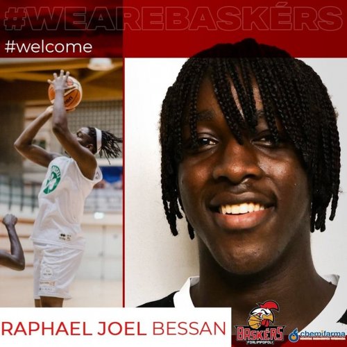 Raphael Joel Bessan e’ un nuovo giocatore dei Baskérs Forlimpopoli