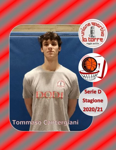 U.S. La Torre Reggio Emilia : confermato Tommaso Cantergiani