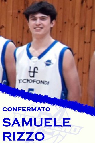 Polisportiva Nazareno Basket Carpi: Confermato Samuele Rizzo ‼️