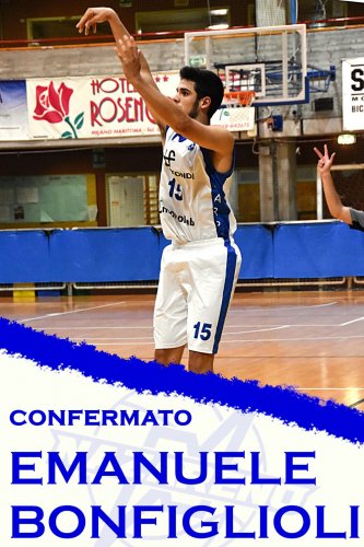 Polisportiva Nazareno Basket Carpi : Confermato Emanuele Bonfiglioli !!!!