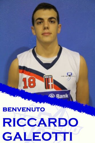Polisportiva Nazareno Basket Carpi : Ufficiale l'arrivo di Riccardo Galeotti !!!