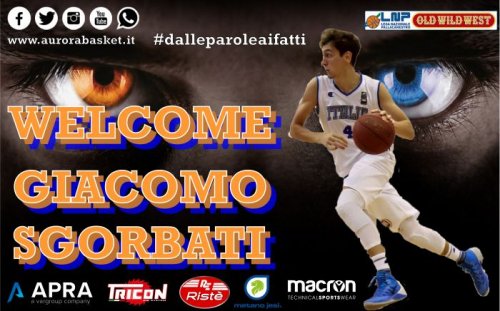 Colpo Aurora Basket : A Jesi arriva Giacomo Sgorbati.