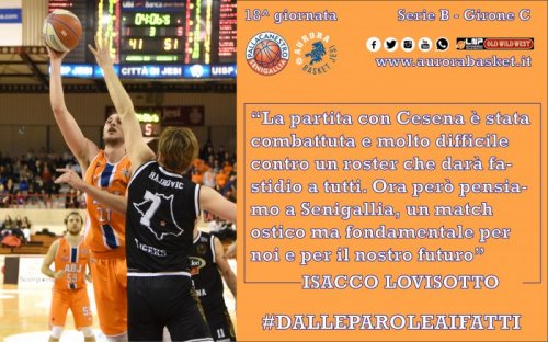 Pre- gara Goldengas Senigallia vs Aurora Basket Jesi .