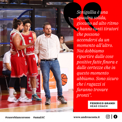 Pre partita Goldengas Senigallia  - Andrea Costa Basket Imola