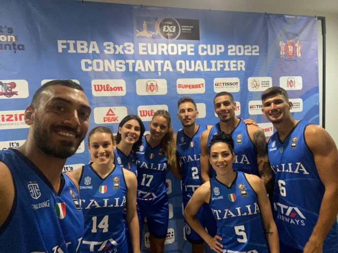 FIBA 3x3 Europe Cup Qualifier a Costanza, le nostre Nazionali out nella prima fase