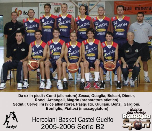 FOTO STORICHE - Hercolani Basket Castel Guelfo 2005-06