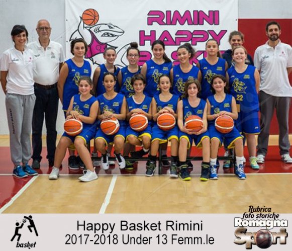 FOTO STORICHE - Under 13 Happy Bakset Rimini 2017-18