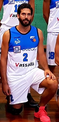 Ferrara basket 2018, Federico Legnani è il capitano.