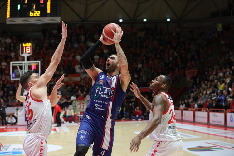 Giorgio Tesi Group Pistoia  -  Fortitudo Pallacanestro Bologna   86-78 dts