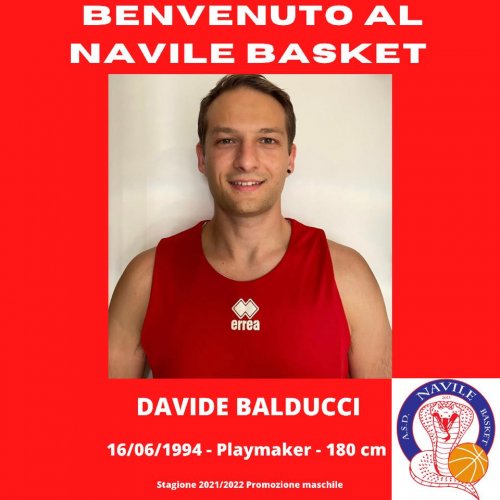 Navile Basket Bologna : Il primo innesto è Davide Balducci