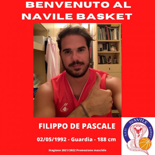 Navile Basket : preso Filippo De Pascale