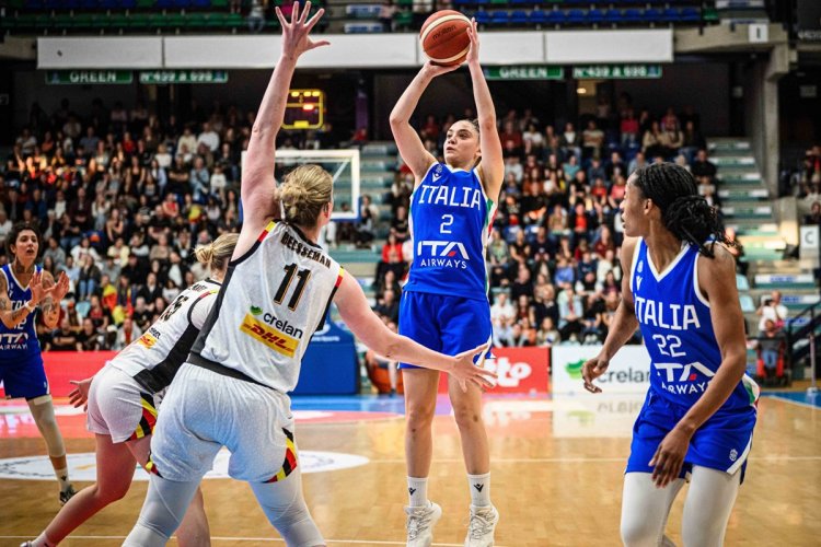 Azzurre: Mons, Belgio-Italia 83-70 (Matilde Villa 13).