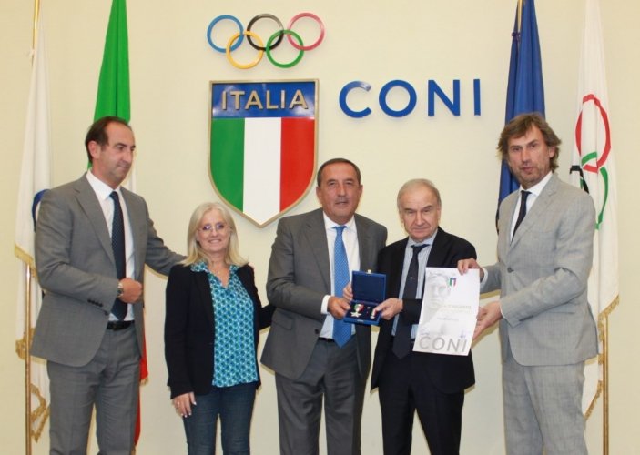Consegnata al Presidente Protani la Stella d'Argento al Merito Sportivo