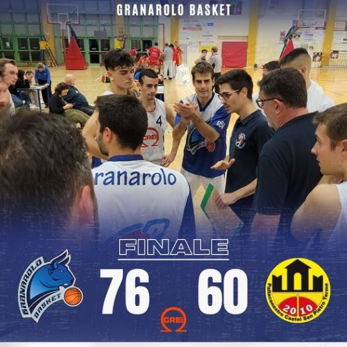 Granarolo Basket  - Pallacanestro Castel San Pietro Terme 76 - 60