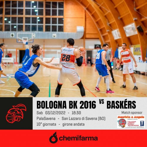 Pre partita   Bologna Basket 2016 - Baskrs Forlimpopoli