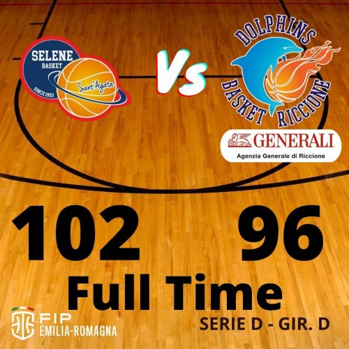 Selene S.Agata S.S - Dolphins  Riccione 102 - 96