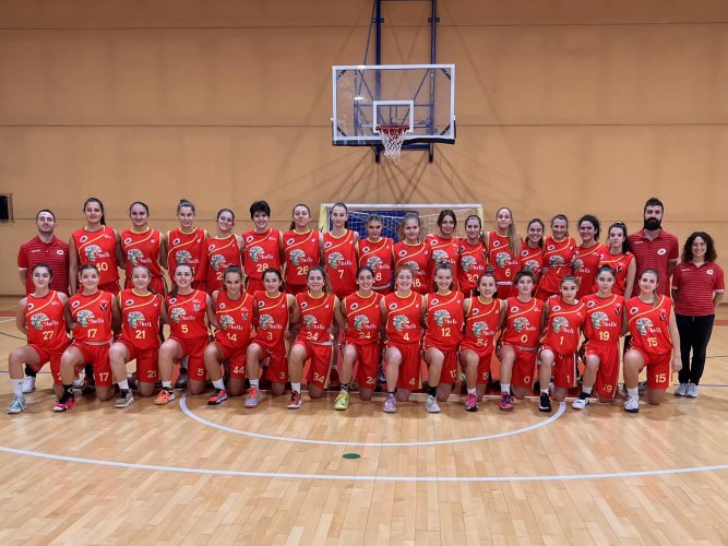 Vis Rosa Basket Ferrara - Peperoncino Basket 43-45  (7-12; 25-23; 38-38; 43-45)