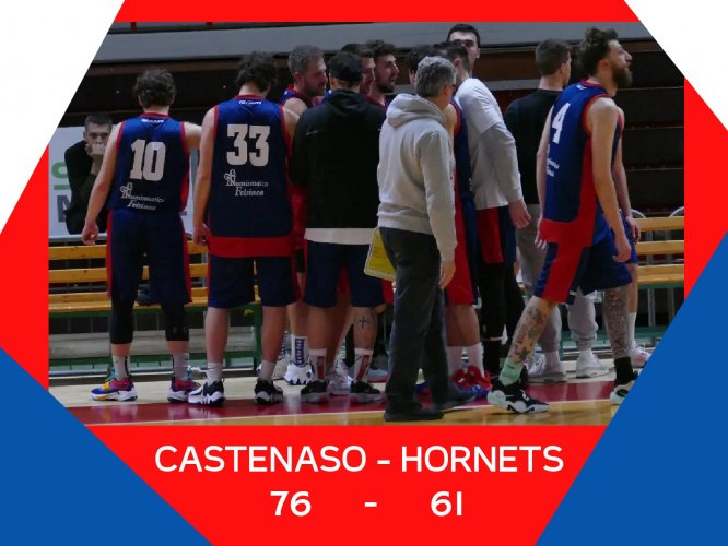 Virtus Castenaso - Hornets  Basket Bologna  76 - 61