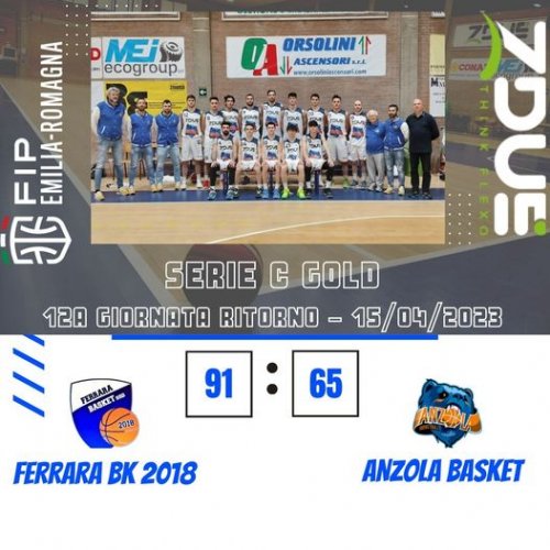 Duegi Ferrara  Basket  - Zdue Anzola Basket 91-65