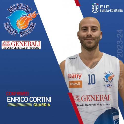 Dolphins Basket Riccione : Enrico Cortini confermato!!!!