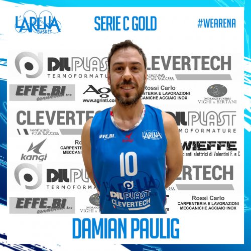 Damian Paulig  e Pol. Arena Montecchio Emilia si salutano