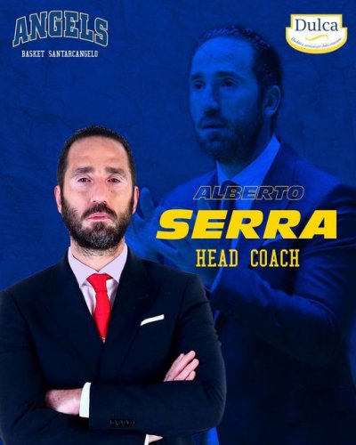 Dulca Angels Santarcangelo Basket  - Alberto Serra  il nuovo Head Coach!