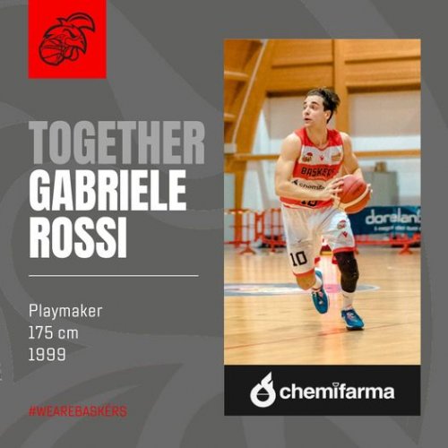 Baskrs Forlimpopoli  - Il playmaker forlivese Gabriele Rossi rinnova