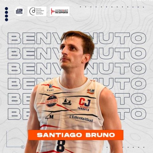 Basket Jesi Academy annuncia la firma per la prossima stagione dell&#8217;atleta Santiago Bruno.