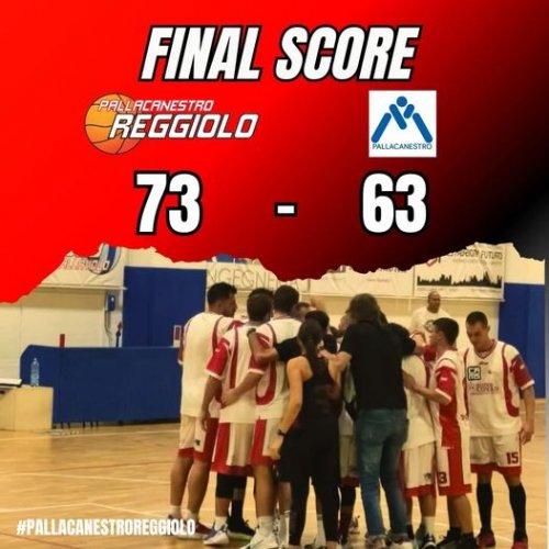 ASD Pallacanestro Reggiolo 73 - Pol. Giovanni Masi Casalecchio  di Reno 63
