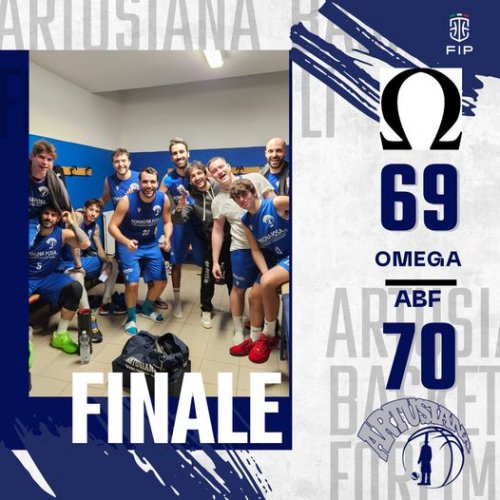 Omega Basket Bologna- 69   Artusiana Basket Forlimpopoli- 70