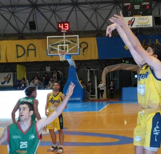 Angels Santarcangelo - Aviators Basket Lugo 99 a 103 - dopo 2ot