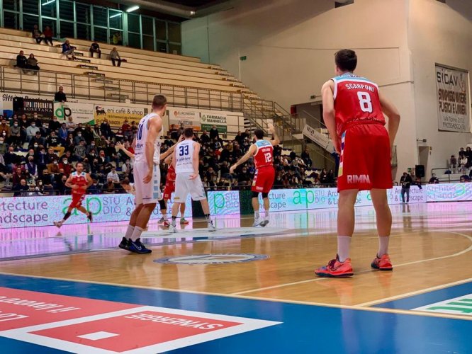 Pallacanestro Roseto-RivieraBanca Basket Rimini 80-72