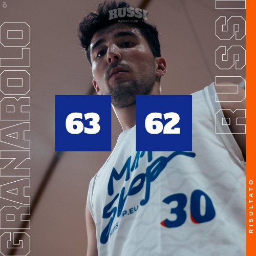 Granarolo Basket  CREI &#8211; Basket Club Russi  63 &#8211; 62