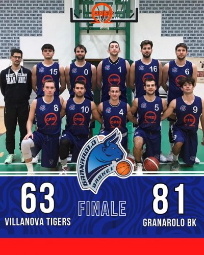 Villanova Tigers - Granarolo Basket 63-81