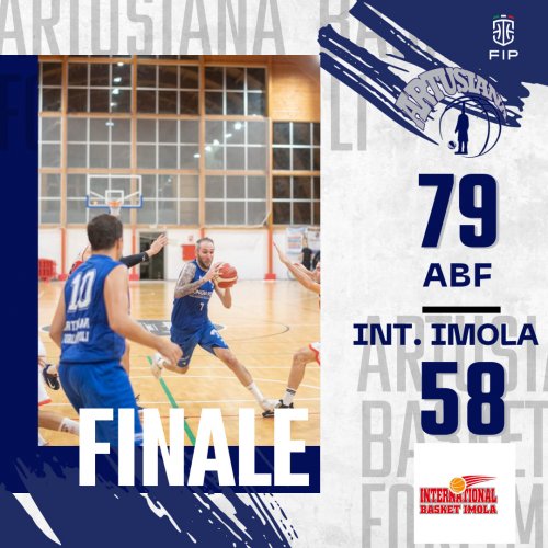 Artusiana Basket Forlimpopoli  - 79   Internazional Basket Imola: 58