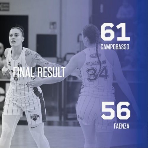 La Molisana Magnolia Campobasso  - Faenza Basket E-Work   61-56