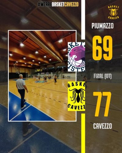 Piumazzo BasketBall Sisters   vs WamGroup Basket Cavezzo 69-77