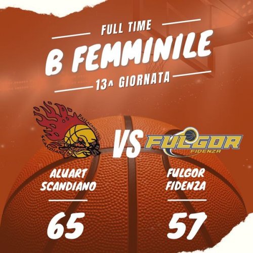 Pallacanestro Aluart Scandiano  vs Fulgor Rosa Fidenza   65-57