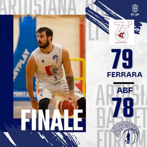 4 Torri Despar Ferrara- 79   Artusiana Basket Forlimpopoli- 78