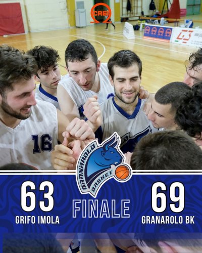 Grifo Basket Imola  &#8211; Granarolo Basket 63-69 (10-17, 17-34, 40-43)