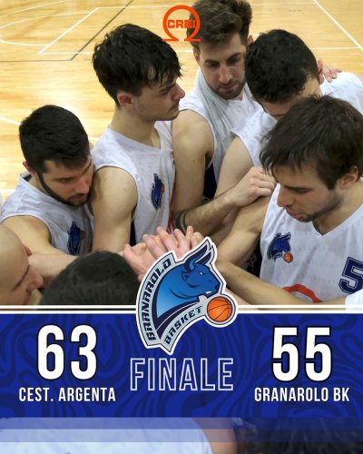 Cestistica Argenta  -  Granarolo Basket   63 - 55