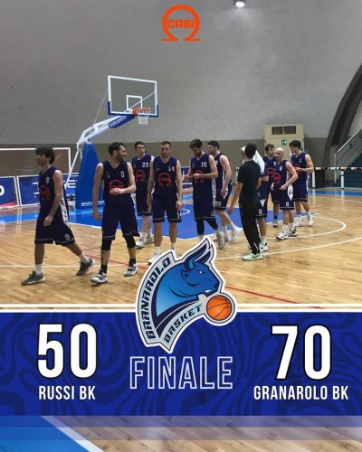 Basket Club Russi - Granarolo Basket CREI 50 &#8211; 70