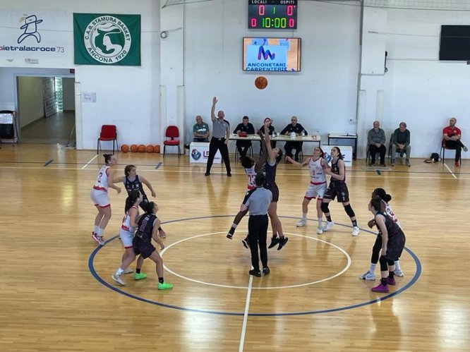 Basket Girls Ancona &#8211; ARAN Cucine Panthers Roseto 60 &#8211; 80 (18-20, 36-47, 45-66, 60-80)