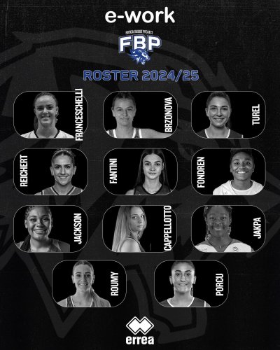Faenza Basket Project - Roster serie A1 stagione 2024/25 completato